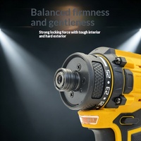 Perceuse/visseuse sans fil 21V exclusive transfrontalière, tournevis électrique domestique, batterie au lithium rechargeable, réversible