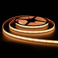 Bande LED COB 608 LED/m double température 12V 24V IP67 étanche FOB 2700K 6500K double blanc COB CCT