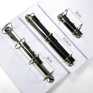 COMIX Chine fournit des classeurs à anneaux 3D personnalisés de format A4, couverture rigide en PVC de 3 pouces avec logo imprimé, dossier de classement blanc - Product Image 3