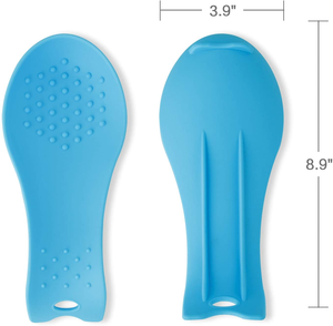 Mutfak eşyaları ısı dayanıklı gıda sınıfı silikon kaşık standı istirahat raf tutucu - Product Image 2