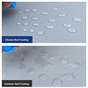 Silicone <b>Rubber</b> Waterproof Roof Coating Waterproof Roof <b>Paint</b> High Quality <b>Liquid</b> <b>Rubber</b> Roof Coating - Product Image 3