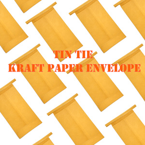 Wholesale Custom <strong>Kraft</strong> Soil Geochemical Sample <strong>Envelopes</strong> With Tin <strong>Tie</strong> Closure - Product Image 2