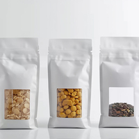 Emballage personnalisé en PLA écologique Kalee, sachet debout, emballage en papier kraft avec fermeture éclair pour aliments, fruits secs