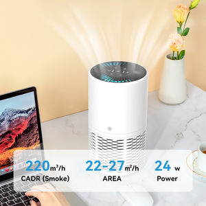 <span class=keywords><strong>Purificateur</strong></span> <span class=keywords><strong>d</strong></span>'<span class=keywords><strong>air</strong></span> portable personnalisable au charbon actif OEM ODM, éliminateur de fumée et de poussière, contrôle à distance par application, garantie 1 an gratuite - Product Image 2