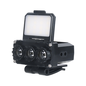 Nouveau phare 2024 léger extérieur feux de route LED Clip Mining Cap <span class=keywords><strong>casque</strong></span> LED Camping chasse lampe frontale avec capteur de mouvement - Product Image 2