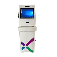 Kiosque de paiement de service d'individu de kiosque d'impression de billet d'écran tactile de 19 pouces avec l'imprimante de bracelet