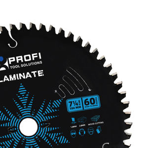 Disques à tronçonner le bois à durée de vie 12 fois plus longue, 7 1/4 pouces, à pointe en carbure TCT, lames de scie circulaire pour le travail du bois - Product Image 1