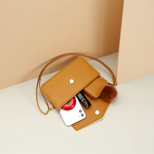 Women's Fashion Crossbody Bag Collection Trendy Candy Pattern Design Single Strap PU Material Multiple Shades - Product Image 4