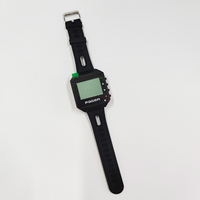 POCSAG Montre-bracelet Pager Récepteur de texte d'urgence utiliser le support du chargeur GP2015W 137-930mhz multilingue pour le bar de l'hôtel de restaurant