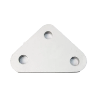 Plaque de raccordement électrique en acier de haute qualité, triangle de tension, support de poteau JiuJin