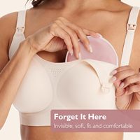 Vente chaude prix de gros coussinets d'allaitement respirant imperméable à l'eau coussin d'allaitement réutilisable/coussin d'allaitement bambou biologique