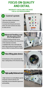 Máquina secadora de alimentos de alta calidad de producto terminado, secador de tambor rotativo de maíz de <span class=keywords><strong>orujo</strong></span> a la venta tianze - Product Image 5