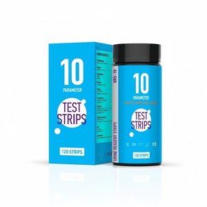 Kit de bandelettes de test d'analyse d'urine manuelles MMC, bandelettes réactives d'analyse d'urine, 50/100 bandelettes, précision de 99 %, certifié CE, utilisation à domicile et en milieu hospitalier - Product Image 4