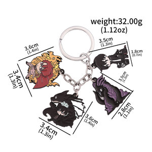 <span class=keywords><strong>Anime</strong></span> nhân vật Keychain tôi một mình nâng cấp kim loại ba lô Mặt dây chuyền phim hoạt hình Keychain Mặt dây chuyền Quà Tặng - Product Image 3