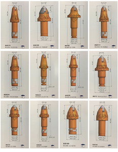 Denti Conici per Perforazione Mineraria, Punte per Perforazione Roccia - Product Image 5