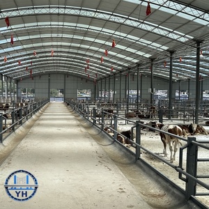 Bâtiment d'élevage en structure acier préfabriquée à faible entretien, antirouille, avec une durabilité supérieure - Product Image 6