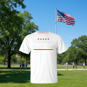 T-shirt haut de gamme Make America Healthy Again Kennedy RFK American Patriot - Product Image 3
