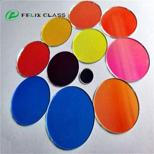 Vidrio Dicroico Borofloat FELIX de 0.3mm con Recubrimiento AR/AF/AG y 96% de Transmitancia de Luz para Gobos de Iluminación Escénica - Product Image 5