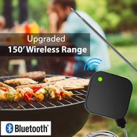 Vente Flash Hypersynes EasyBBQ NanoL OEM/ODM Mini Thermomètre Numérique à Lecture Instantanée pour Viande avec Écran LED et Application de Graphiques de Température