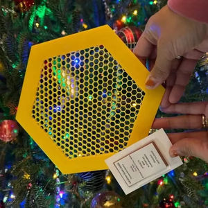 Bandeja Hexagonal Flotante de Plástico para Alimentación y Bebida, Impermeable, Portátil, Herramienta de Jardín para Exteriores, Modelo LM LM25542 - Product Image 3