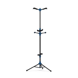 Meistverkaufter Verstellbarer Doppelhaken-Bodenständer für Gitarren, Zubehör für Saiteninstrumente, Musikinstrument aus Metall+ABS - Product Image 1