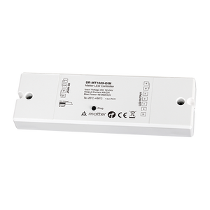 Controlador LED DIM Matter Over Thread, 12-24VDC, 5 Canales, Luces LED de un Solo Color, Red de Malla IPv6, Extensión Zigbee - Product Image 6