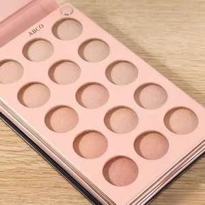Caja de embalaje de paleta de sombras de ojos de diseño personalizado caja de regalo de maquillaje con base de lápiz labial sombra de ojos - Product Image 6