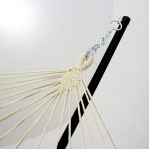 आउटडोर इनडोर गार्डन कैंपिंग पोर्टेबल हैममॉक तह अल्ट्रालाइट कैनवास लटकाए पेड़ स्विंग - Product Image 3