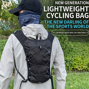 Gilet d'hydratation en maille respirante ultra-léger pour la course à pied en trail, la randonnée et le cyclisme, Fabricant professionnel direct, haute performance - Product Image 1