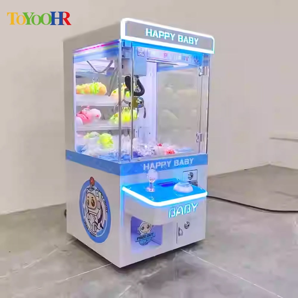 ミニ英語おもちゃ クレーンゲーム 220Vコイン式 金属キャビネット