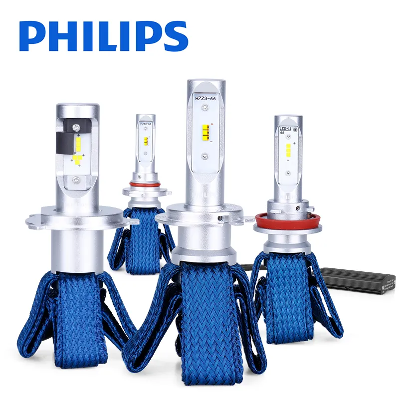 2X Phi-Lips LED H4 H7 H8 H11 H16 9005 9006 9012 HB3 HB4 H1R2 Ultinon Essential LED 6000K weißlicht Auto-Scheinwerfer Nebelscheinwerfer