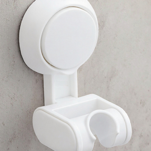 Support de pommeau de douche mural blanc à ventouse, accessoire de robinet de salle de bain, support de pulvérisation, organisateur DIY - Product Image 3