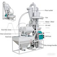 Machine de mouture industrielle à haute efficacité pour le blé, le maïs, le riz, l'usine de transformation de la farine, système complet