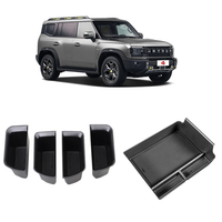 Boîte de rangement pour accoudoir central, organiseur de rangement latéral de porte, plateau de rangement complet pour Jetour T2 2024 2025+ Accessoires intérieurs de voiture
