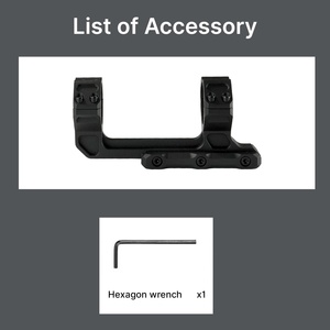 ขายึดกล้องเล็ง ACUMETA Bastion S อลูมิเนียมแบบ Cantilever ความสูงตรงกลาง 1.5 นิ้ว สำหรับรางขนาด 20 มม. (สีดำ) - Product Image 5