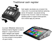 Système de point de vente mobile tout-en-un Android MHT-D1 11,6 pouces, écran tactile, terminal de loterie avec scanner et imprimante