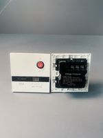 Enchufe Universal Inteligente y Duradero con Protección Contra Sobretensión y Baja Tensión, Corte Automático de Energía, 10A, 2 Tomas, Control Inteligente, IP22