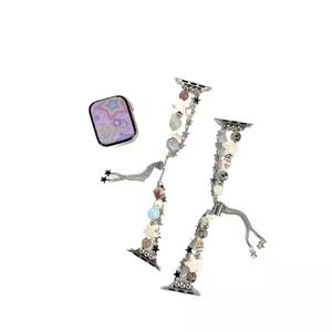 Bracelet en perles de coquillages d'étoiles <span class=keywords><strong>pour</strong></span> <span class=keywords><strong>Apple</strong></span> <span class=keywords><strong>Watch</strong></span> Band Cute Stretch Girl Women Summer Beach Band Series <span class=keywords><strong>SE</strong></span> 7 6 5 4 8Metal Bands - Product Image 5