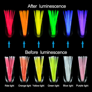 Bán buôn số lượng lớn Neon 8 inch <span class=keywords><strong>GLOW</strong></span> STICK 100 cái/gói LED vòng đeo tay kính thanh ánh sáng cho Halloween Giáng sinh năm mới Đảng ủng hộ - Product Image 3