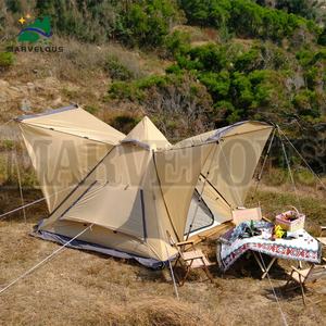 Hot Tent 2m Family Outdoor Cotton Canvas Camping Three Seasons
