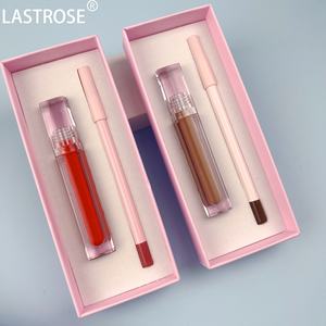 ลิปมันแบบ2 in 1ลิปกลอสและลิปไลเนอร์แบบเหลวมีเม็ดสีสูง - Product Image 2