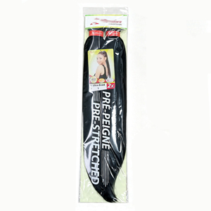 Échantillon <span class=keywords><strong>de</strong></span> conception 52 pouces 2X EZ Braids Hair Wholesale Hot Setting Yaki Synthetic Braid Pre Stretched Wicks <span class=keywords><strong>pour</strong></span> tresses africaines - Product Image 1