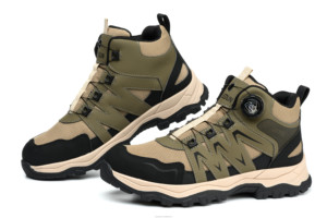 Nuove <span class=keywords><strong>Scarpe</strong></span> Antinfortunistiche alla Moda con Bottone Rotante, Stivali di Sicurezza per Attività all'Aperto, <span class=keywords><strong>Scarpe</strong></span> da Lavoro per Saldatura - Product Image 5