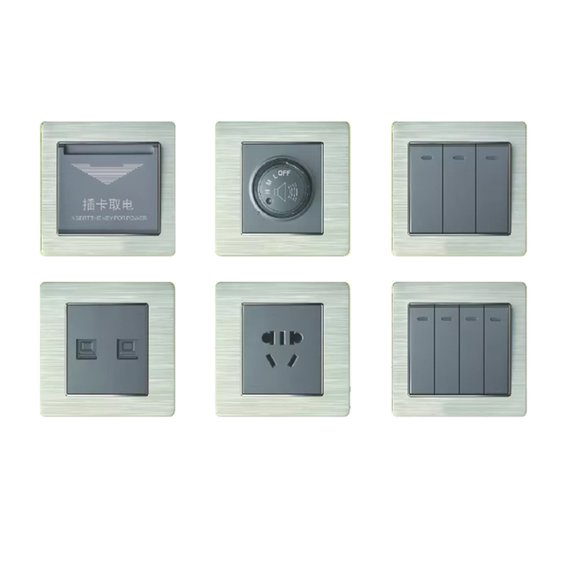 Luxury Hotel Room Lighting Control System by the Smart Wall Switches