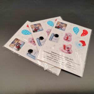 <span class=keywords><strong>Pegatinas</strong></span> 3D Personalizadas para Teléfono, con Resina Epoxi, Diseño de Cúpula 3D, <span class=keywords><strong>Kit</strong></span> de Resina Epoxi Transparente - Product Image 1