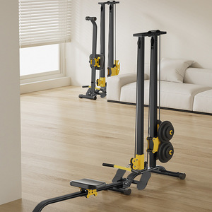 Équipement de fitness haut de gamme pour usage domestique, haltères pour brûler les graisses, entraîneur multifonctionnel intégré, machine à ramer à traction arrière - Product Image 2