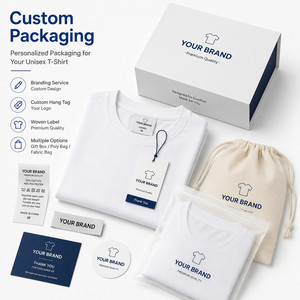 Custom Logo 180GSM Unisex T-Shirt 55% Cotton 45% Polyester Soft Breathable Wholesale Premium Blank <b>Tee</b> 14 Colors S-4XL <b>White</b> - Product Image 5
