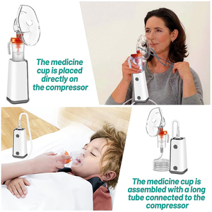 FITCONN Meilleure vente nébuliseur bébé <span class=keywords><strong>inhalateur</strong></span> compresseur DC <span class=keywords><strong>inhalateur</strong></span> portable rechargeable nébuliseur Machine - Product Image 5