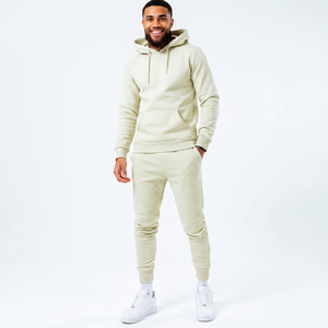 Último Diseño, Conjuntos Deportivos Personalizados con Capucha para Hombre, Impresos, Resistentes al Viento, Transpirables, Material de Algodón, Precio Económico al por Mayor, Más Vendidos - Product Image 1
