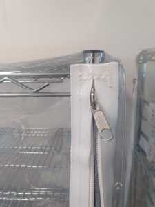 Bâche en PVC transparente, bâche en vinyle, bâche en plastique transparente en PVC de 18 oz, bâche de haute qualité, résistante - Product Image 6